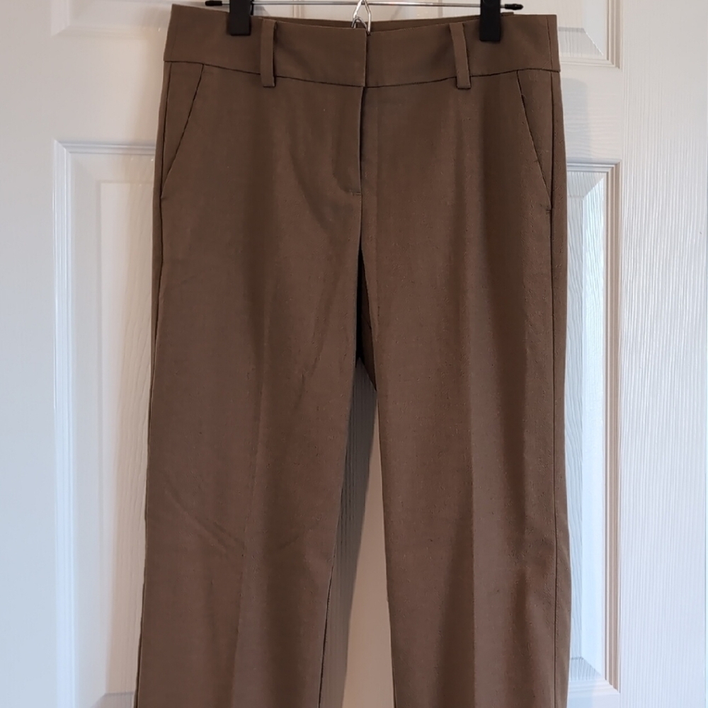 Women's Tan Straight Leg Pants